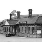 1952 Bakewell Station from Station Road Stan Roberts collection/Peak Rail