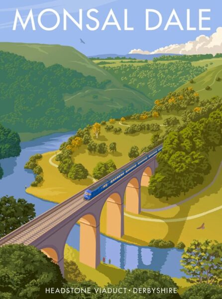 Monsal Viaduct by Stephen Millership